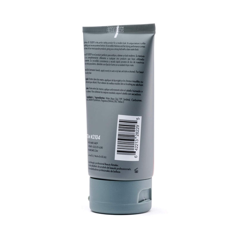 JOHNNY B. Fuddy Strong Professional Matte Hair Styling Gel 3.3 oz. - Image 3