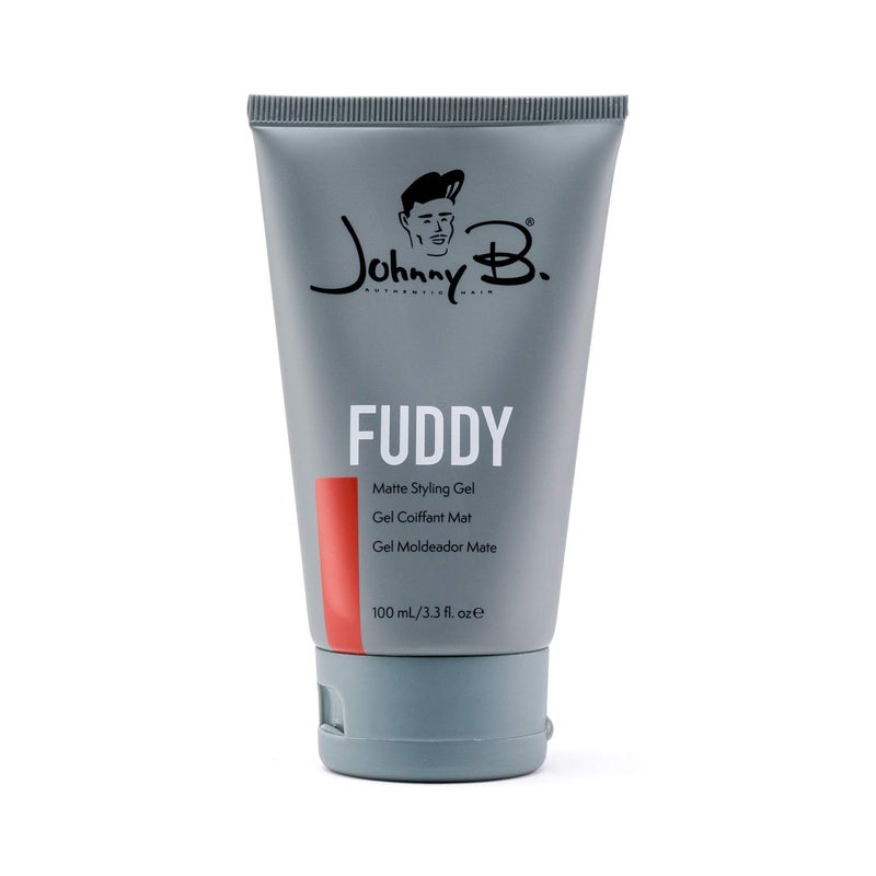 JOHNNY B. Fuddy Strong Professional Matte Hair Styling Gel 3.3 oz. - Image 1