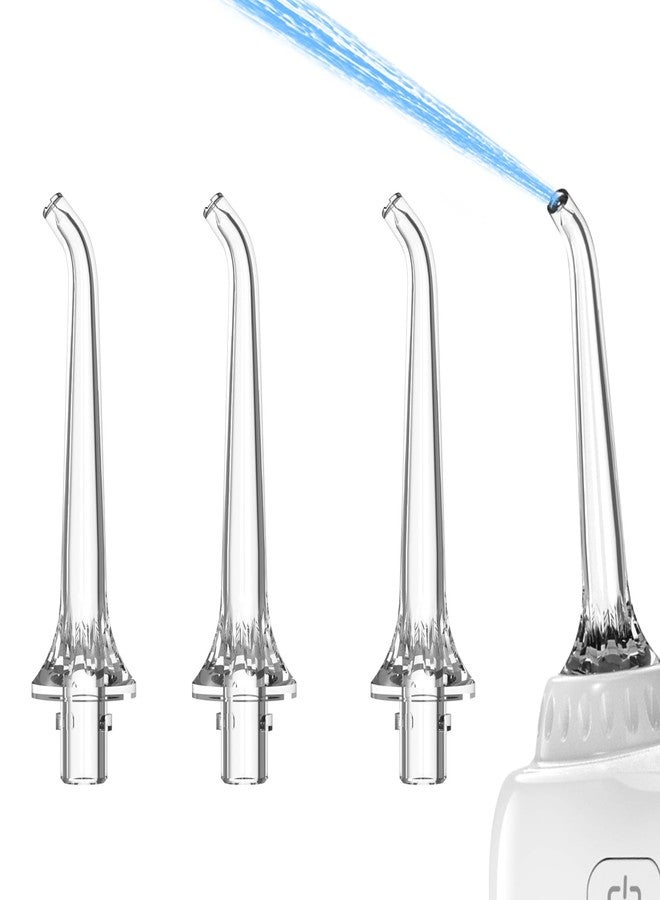 Marchpower Water Flosser Tips Replacement Nozzles, Compatible with Marchpower Mini Water Flosser, 360° Rotation Oral Irrigator Jet Tips 3 Pack for Plaque Removal - Image 1