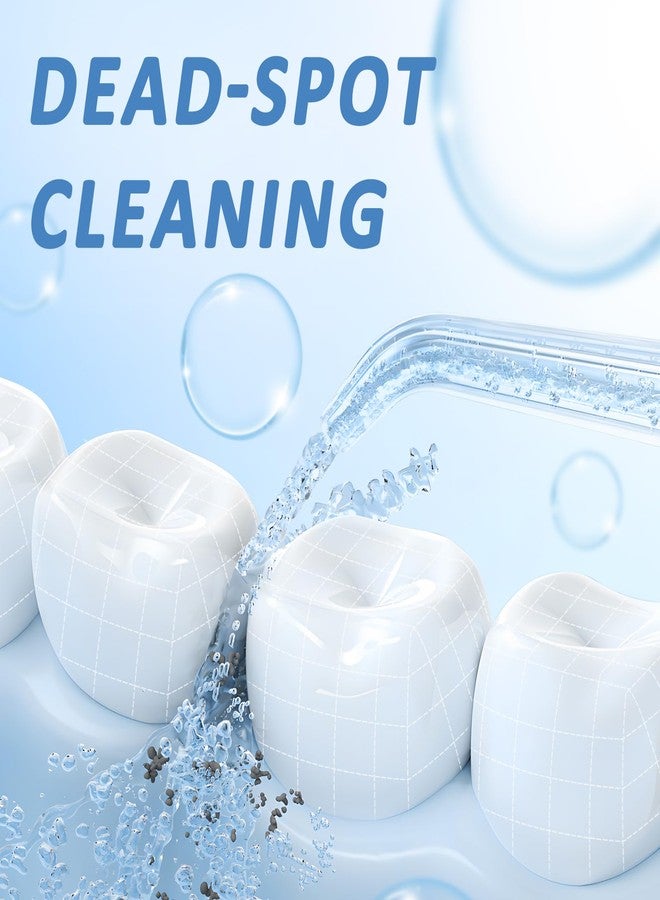 Marchpower Water Flosser Tips Replacement Nozzles, Compatible with Marchpower Mini Water Flosser, 360° Rotation Oral Irrigator Jet Tips 3 Pack for Plaque Removal - Image 5