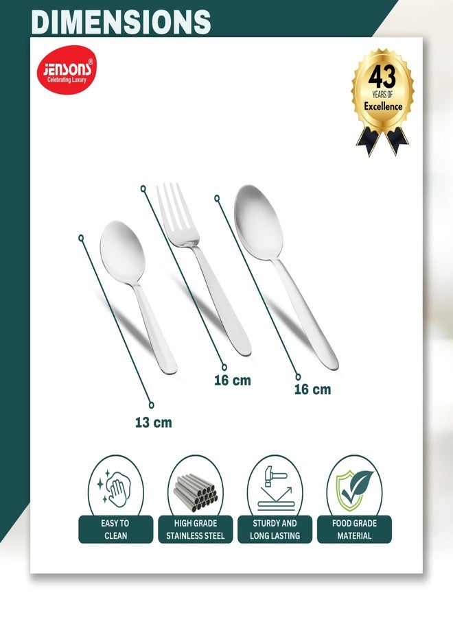 Jensons 18 pcs Cutlery Set - Image 2