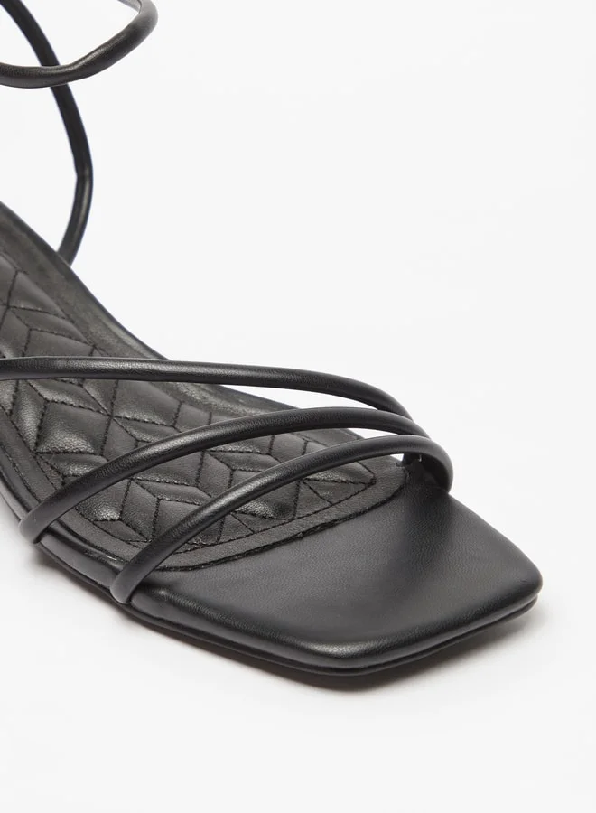 Celeste Women Ankle Strap Sandals with Block Heels
