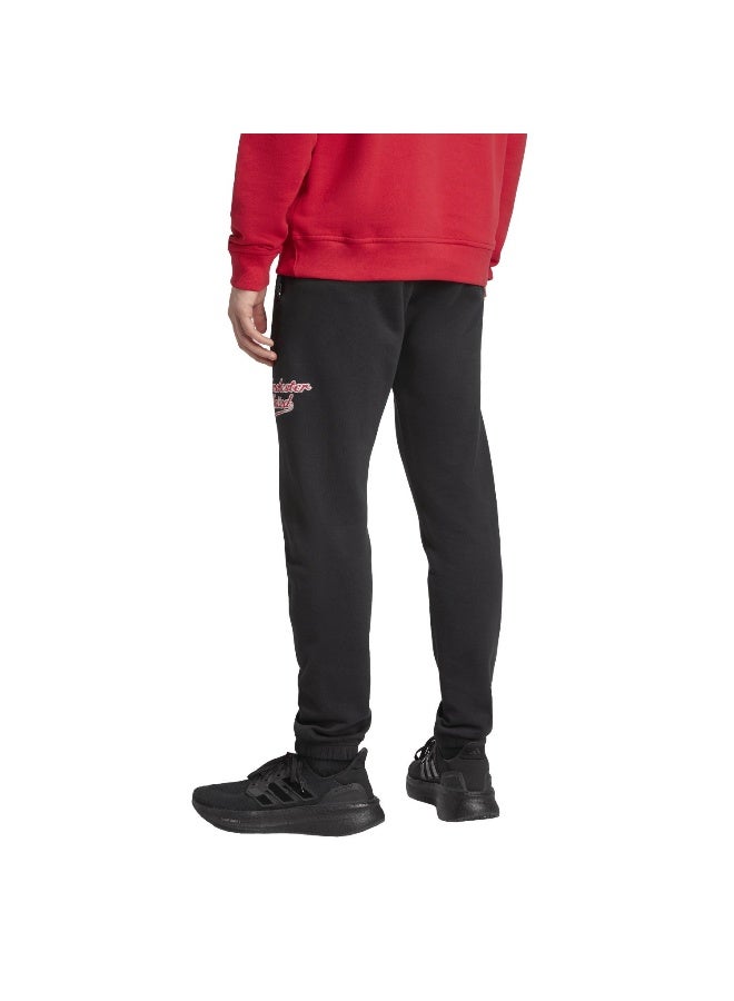 Adidas Mufc Us Pnt Black Football Pants For Men XS  - Image 3