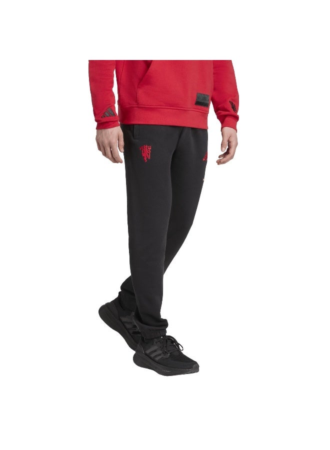 Adidas Mufc Us Pnt Black Football Pants For Men XS  - Image 4
