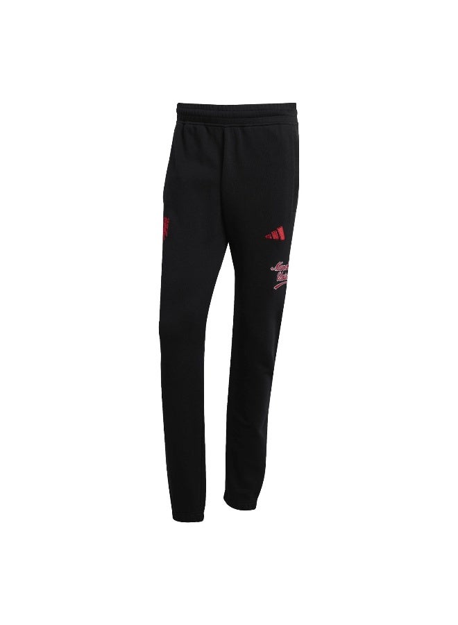 Adidas Mufc Us Pnt Black Football Pants For Men XS  - Image 1