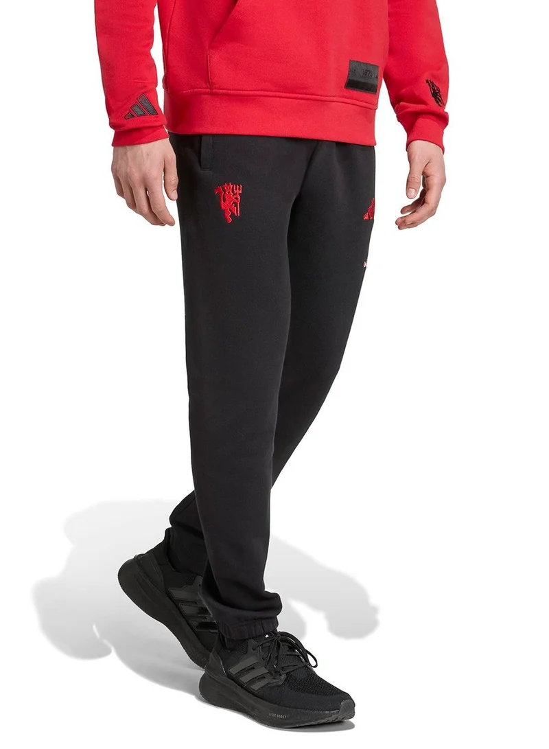 Adidas black Manchester United Us Pant for Men | Best Price UAE