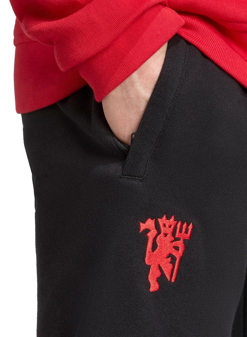 Adidas black Manchester United Us Pant for Men | Best Price UAE