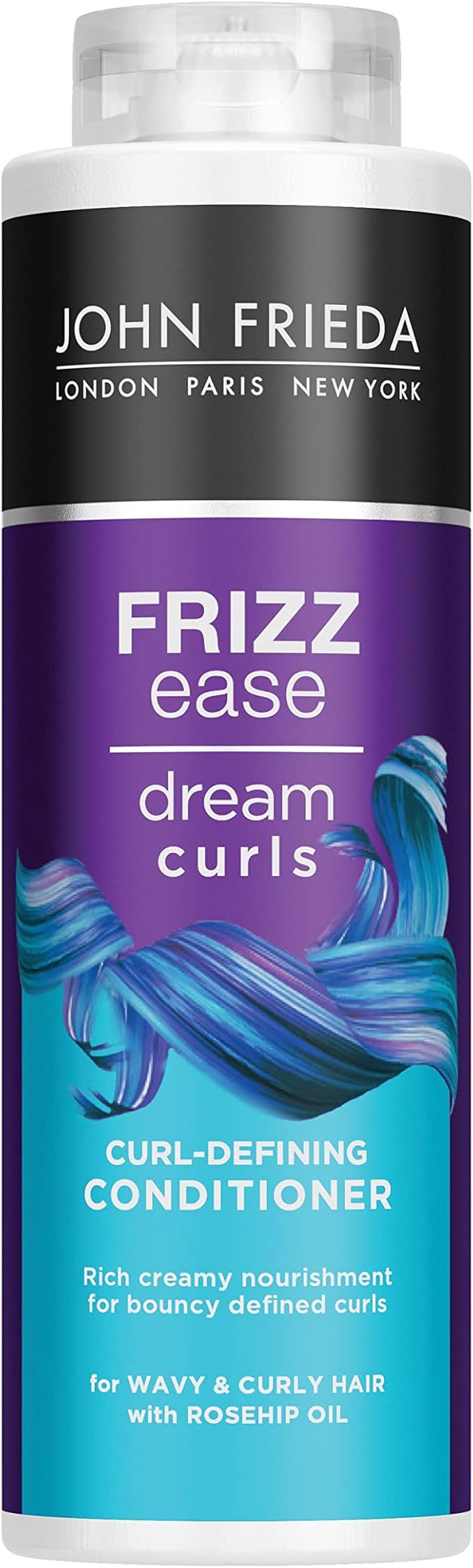 John Frieda Frizz Ease Dream Curls Curl Defining Conditioner 500ml AntiFrizz Conditioner for Curly Wavy Hair Conditioner for Natural Curls - Image 1
