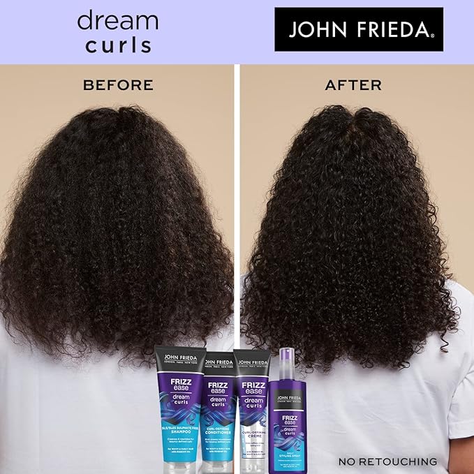 John Frieda Frizz Ease Dream Curls Curl Defining Conditioner 500ml AntiFrizz Conditioner for Curly Wavy Hair Conditioner for Natural Curls - Image 3
