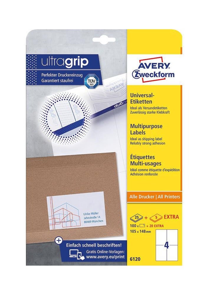 افيري ملصقات زويكفورم متعددة الاستخدامات فائقة الإمساك