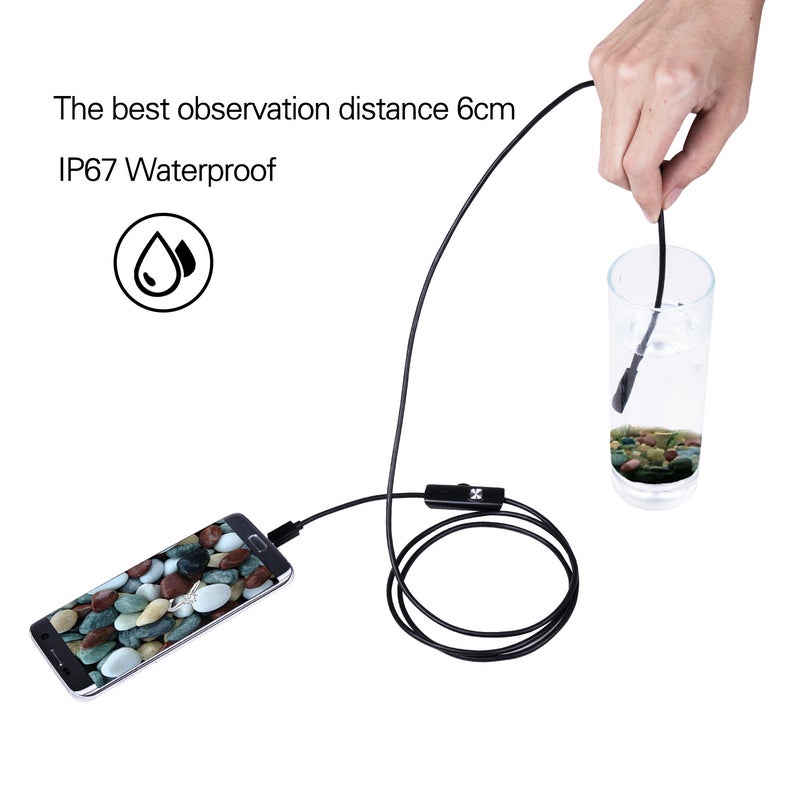 Compact Portable Device: 2m Flexible Cord - Wear-Resistant Durable Premium Materials for Home Office Daily Use - Image 3