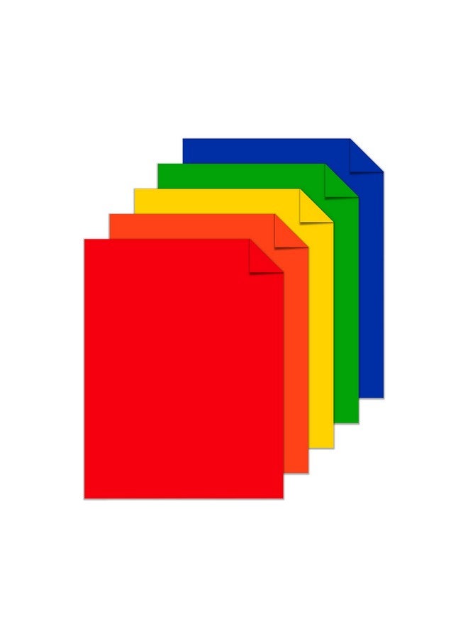 Astrobrights Colored Paper 8.5" X 11" 24 Lb/89 Gsm Primary" 5Color Assortment 5 Individual Packs Of 100 Assorted Sheets 500 Sheets In Total (22228) - Image 3