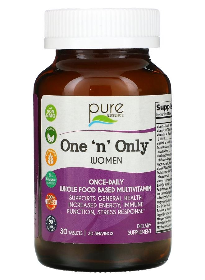Pure Essence One 'n' Only Women 30 Tablets - Image 1