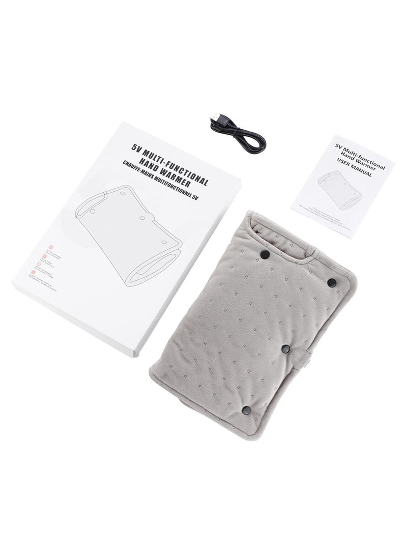 general Electric Hand Muff Soft Electric Hand Warmer USB Plug in Muff Keeps Hands Warm Muff Avoid Overheating for Bedroom Hotel Living Room - Image 1