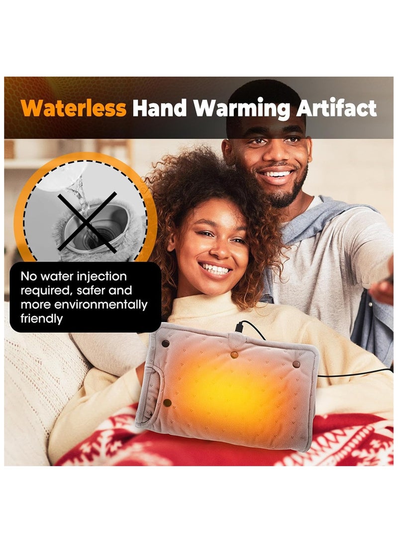 general Electric Hand Muff Soft Electric Hand Warmer USB Plug in Muff Keeps Hands Warm Muff Avoid Overheating for Bedroom Hotel Living Room - Image 2