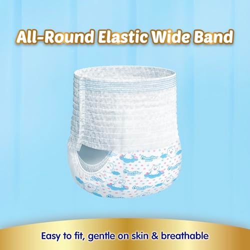 Mamypoko New Baby| Tape Style Baby Diapers, 48 Count, 3-5kg||2x Instant Absorption| Soft stretchy fit |Natural Extracts for Nourishment | Loose Stool Stopper, Wetness Indicator - Image 2