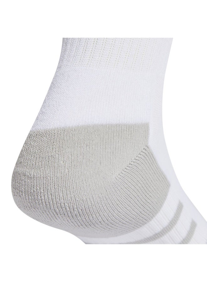 Adidas Ess Cc Crew 3P White Training Socks For Unisex 2 - 3.5  - Image 4