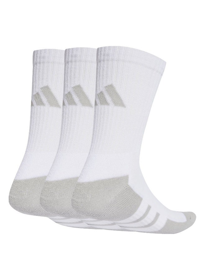 Adidas Ess Cc Crew 3P White Training Socks For Unisex 2 - 3.5  - Image 2