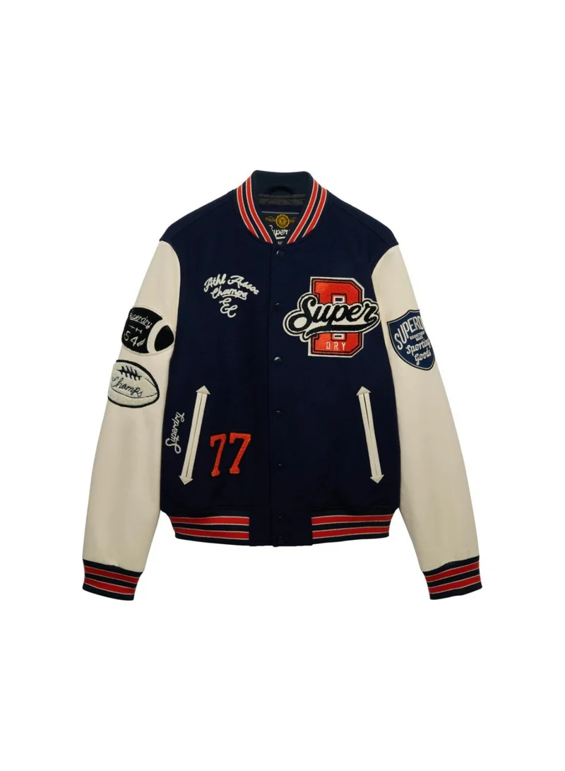 Superdry  College Patched Varsity Jacket for Men | Best Price UAE