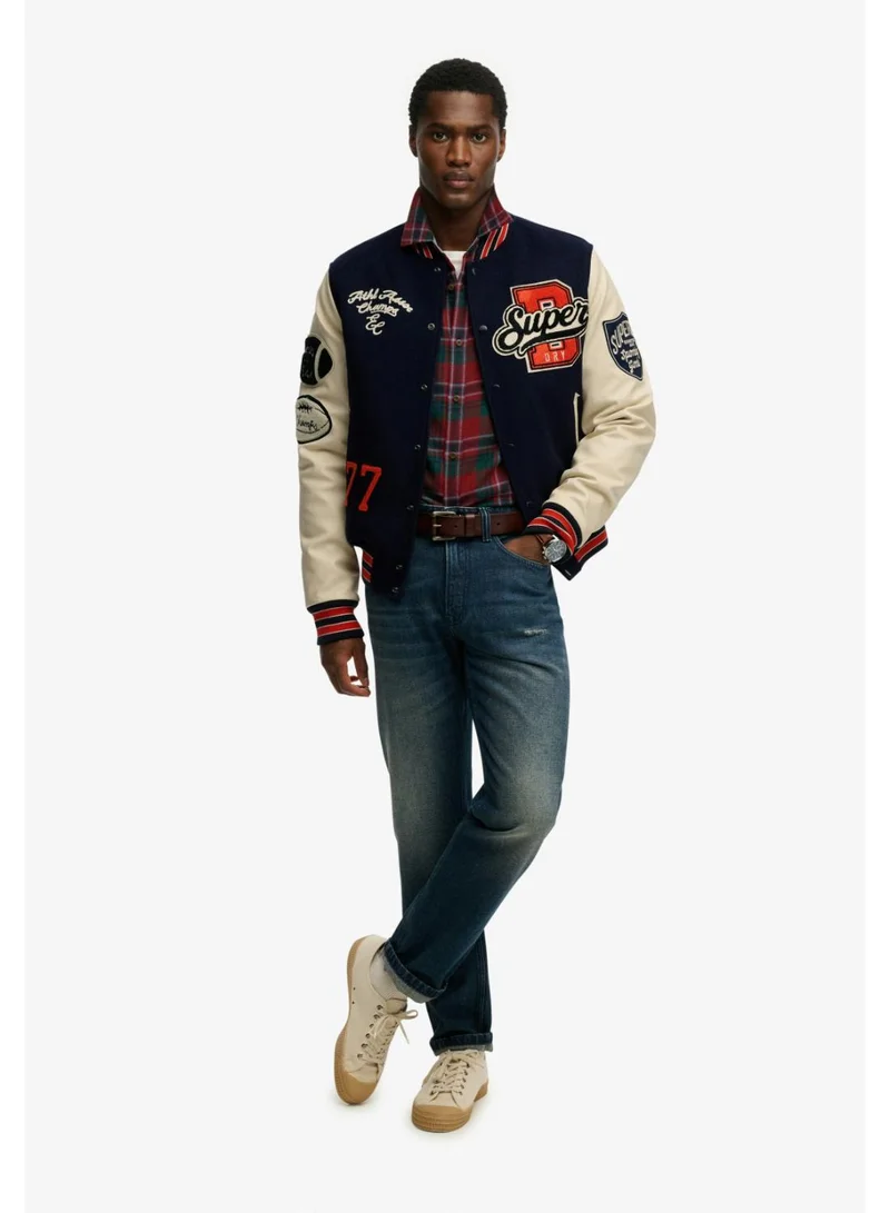 Superdry  College Patched Varsity Jacket for Men | Best Price UAE