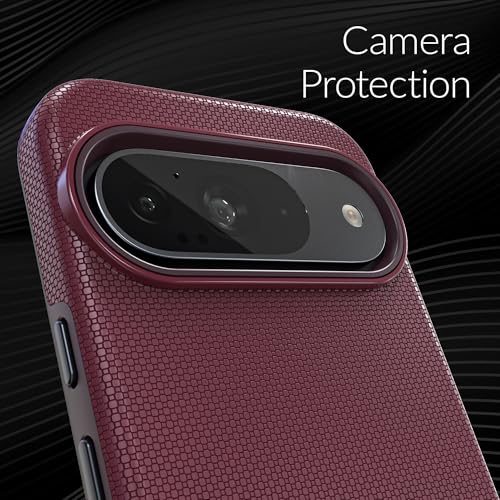 Crave Dual Guard for Google Pixel 9 Case and Pixel 9 Pro Case, Shockproof Protection Dual Layer Case for Google Pixel 9 and Pixel 9 Pro - Berry - Image 3