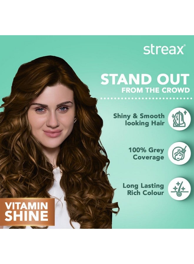 Streax Permanent Hair Colour, 100% Grey coverage, Infused with Argan and Walnut Oil, Long Lasting Cream Hair Colour for Women, Blonde hair Colour, 7.3 Golden Blonde, 120 ml, Pack of 1 - Image 5