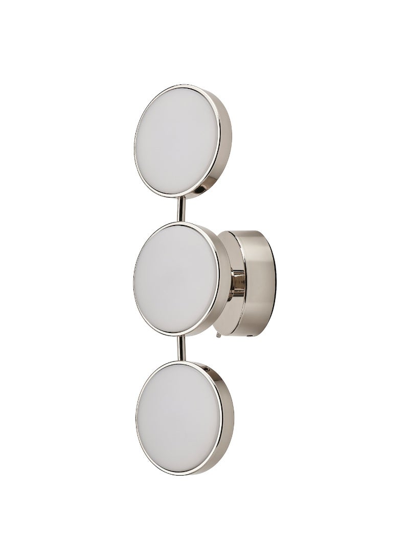 Led Wall Lamp, Dimmable Chrome-Plated Glossy, 47X14 Cm 