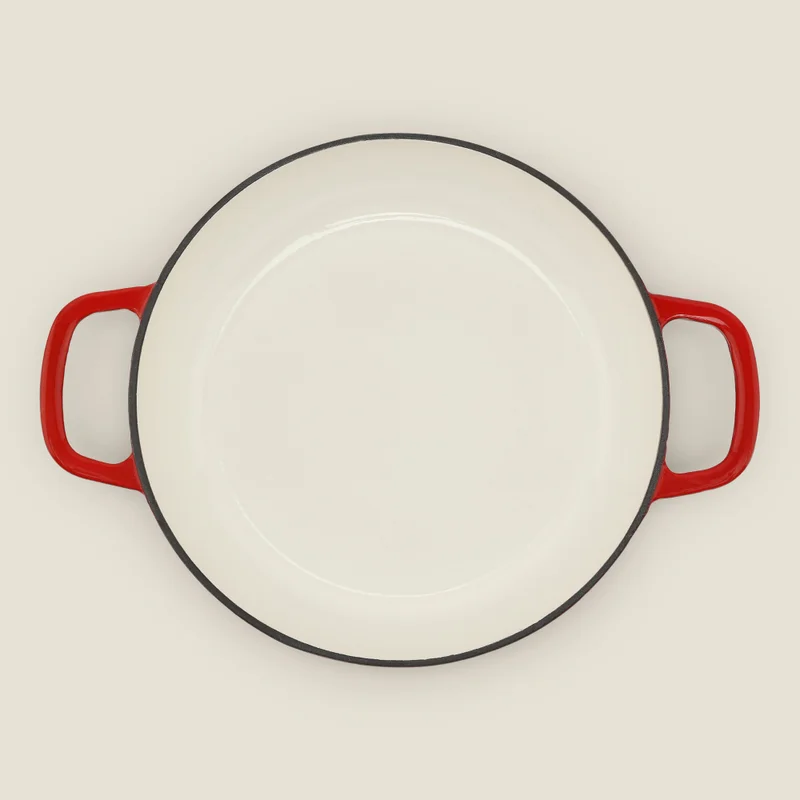Simply Kitchen  Cast Iron Braiser 30cm Ombre Red  | Best Price UAE