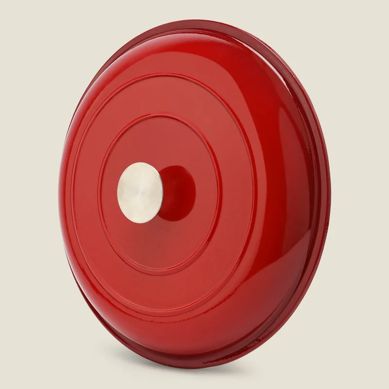 Simply Kitchen Cast Iron Braiser 30cm Ombre Red