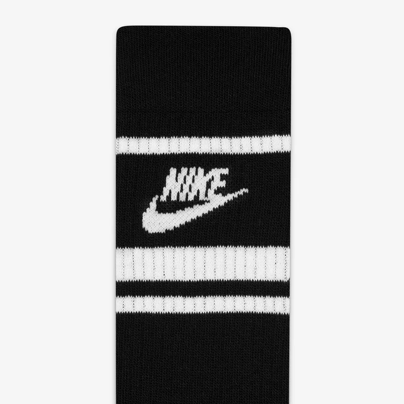 Nike Black Sportswear Everyday Essential Socks  | Best Price UAE