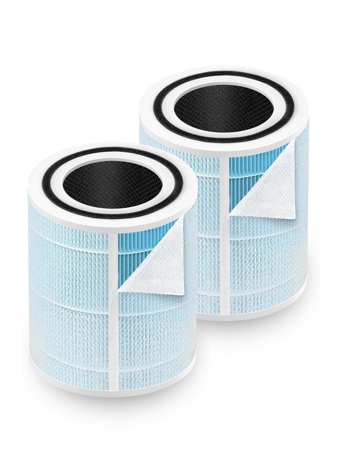 Filter-Monster.com فلتر هواء بديل 4 في 1 من Filter-Monster، متوافق مع جهاز إزالة الدخان Levoit Core 300-RF-WS، عبوة من قطعتين - Image 1