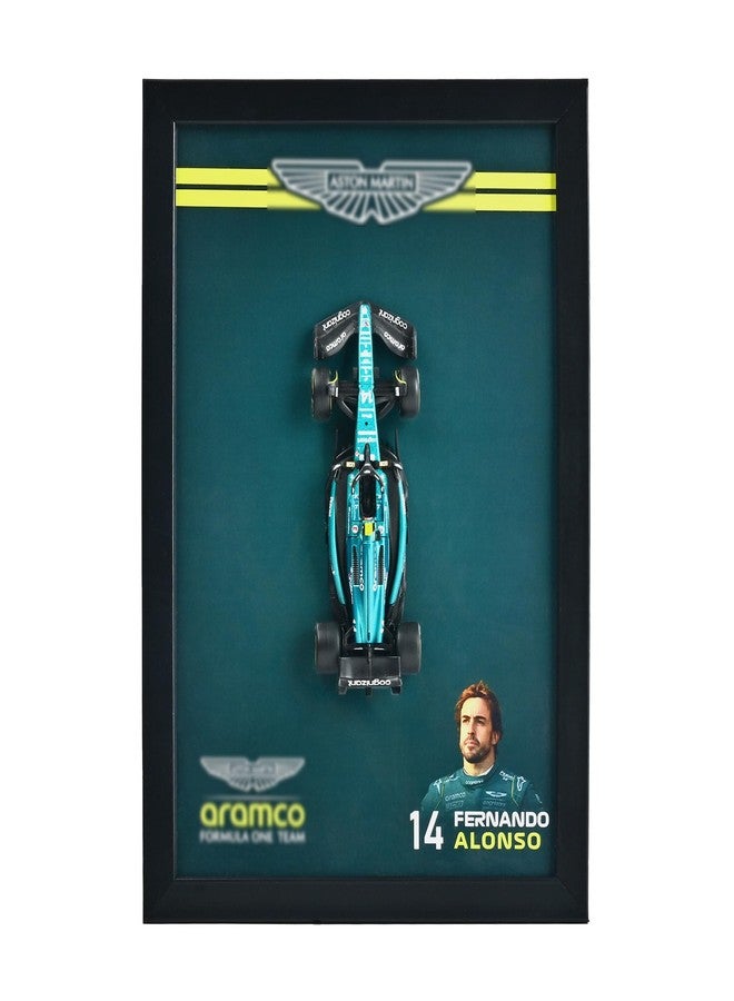CodersParadise 3D F1 Racing Wall Art Frame – AMR23 Inspired Green Open Wheel Formula Race Car Model Display – Motorsport Decor for Bedroom Office Garage Man Cave – Racing Gift for Men, Car Enthusiasts & Formula Fans Premium Collectible - Image 1
