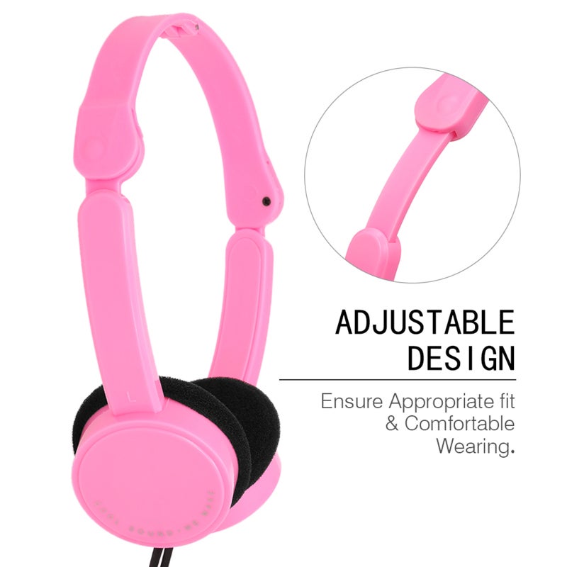 3.5mm Wired Over-ear Headphones 100g Lightweight Foldable Headband - High-quality Noise Isolation Sound Headset for Outdoor Sports Daily Music Listening - Image 4