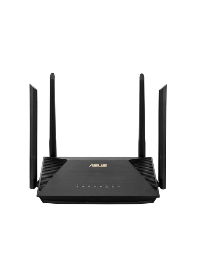 ASUS RTAX53U - Home Router Up To 1800 Mbps WiFi 6 AiMesh Compatible Black - Image 1