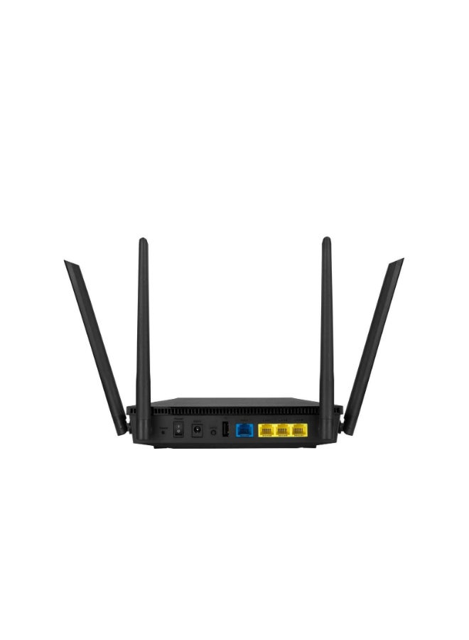 ASUS RTAX53U - Home Router Up To 1800 Mbps WiFi 6 AiMesh Compatible Black - Image 4