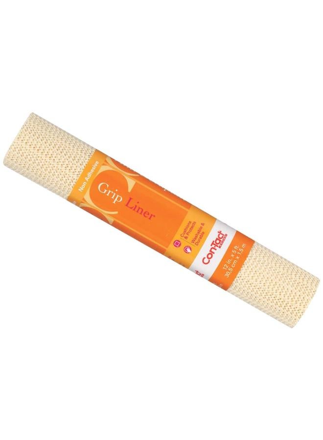 Con-Tact Basic Shelf Drawer Liner Almond 12inch x 5ft - Image 3