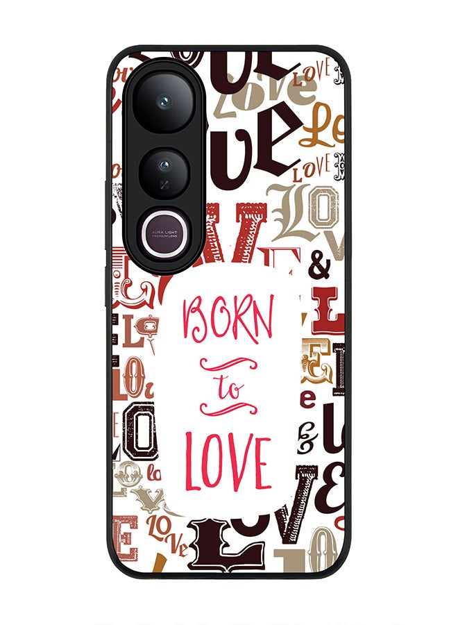 Stylizedd For vivo V50 Lite Case,Slim fit Camera Protection, Shockproof Thin Phone cover  - Born To Love