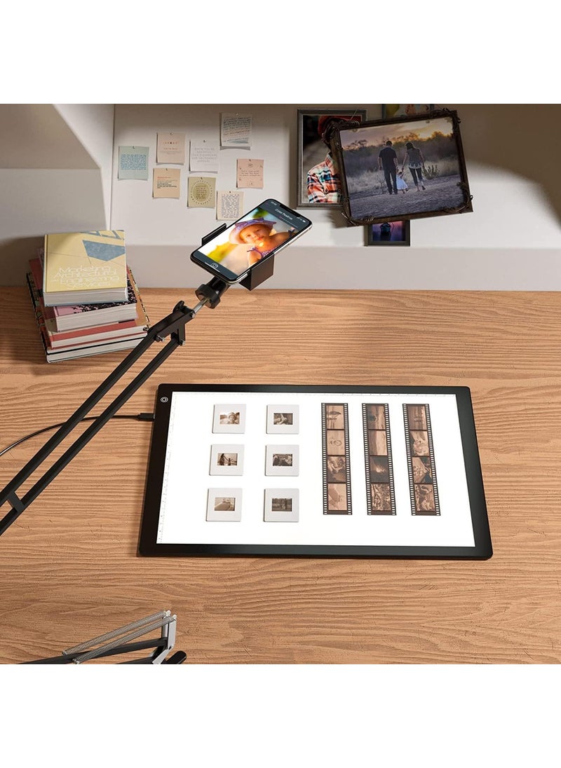 eyesen Eyesen Slide Viewer Light Box, Ultra-Thin A4 USB Powered Light Scanner for Photo Slide and Film Negative Scanning, Christmas Gift, Tattoo Drawing, Artist Sketching  - Image 2