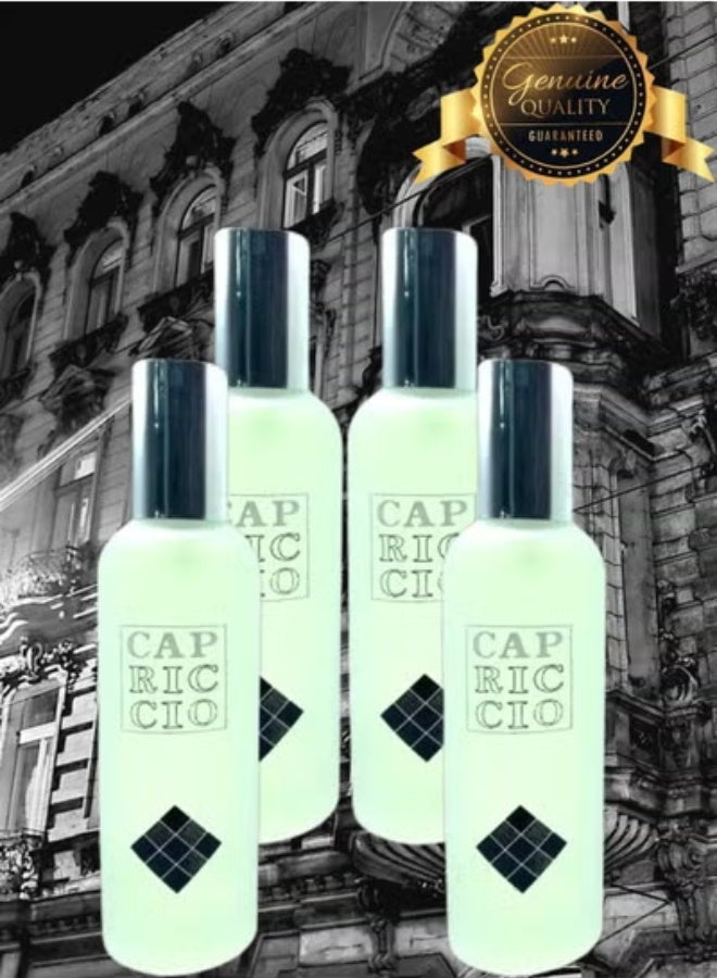 Capriccio 4 Pieces Capriccio Black Perfume 100ML - Image 1