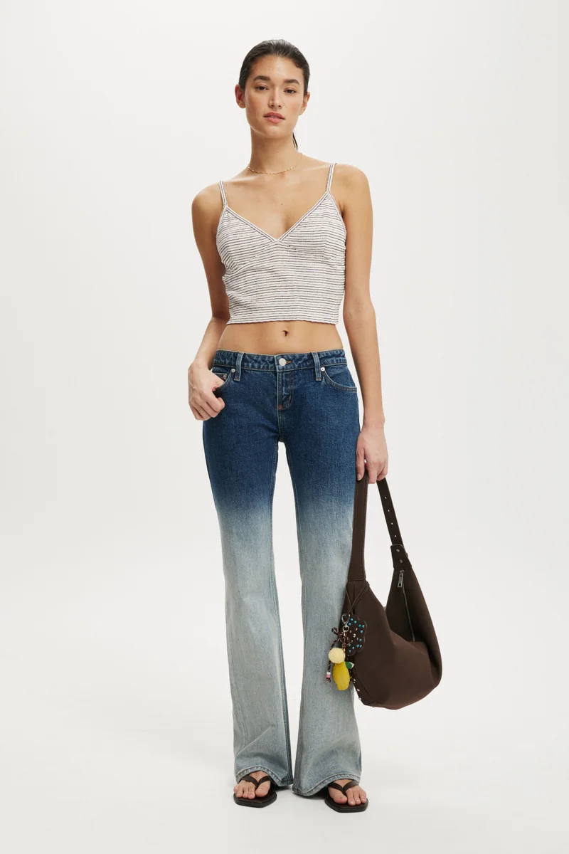 Cotton On Ada V Neck Lace Trim Tank