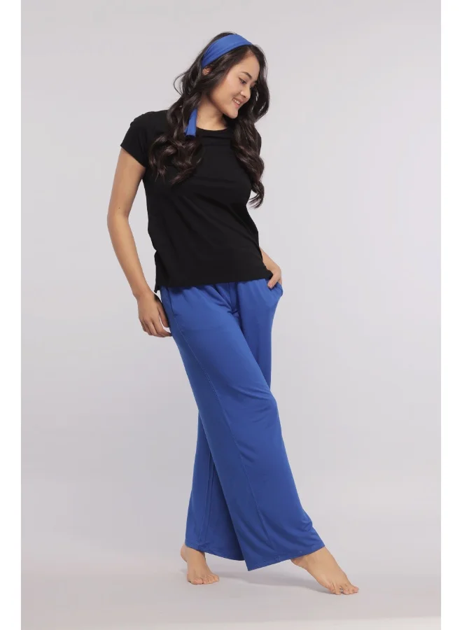 NeceSera True Blue Modal Flared Lounge Set
