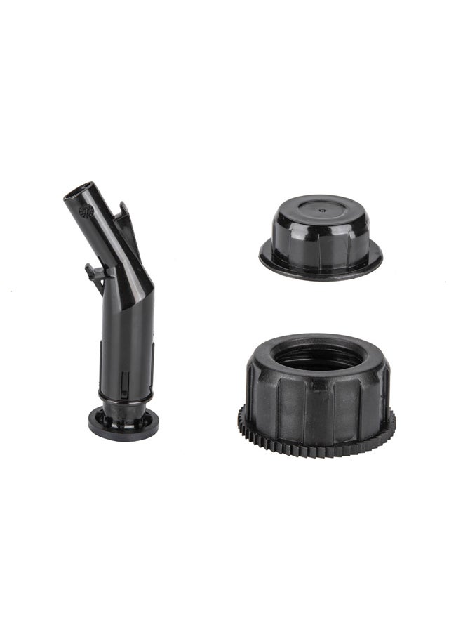 DPT Thick Fuel and Gasoline Tank, 
Portable Plastic Petrol Container, Green, capacity 5 L - Image 4