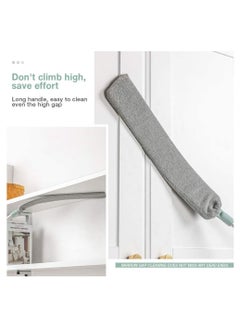 LACOT GENERAL TRADING LLC Removable And Washable Gap Dust Cleaning Artifact, Microfiber Duster with Extension Pole, Good Grips Microfiber Hand Duster, Removable and Washable Telescopic Dust Collector for Home Bedroom Kitchen  - Image 2