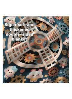 General Baby and children's cartoon flannel thin blanket (warm and comfortable, suitable for sleep, game use) 70cm*100cm - 926  - Image 5