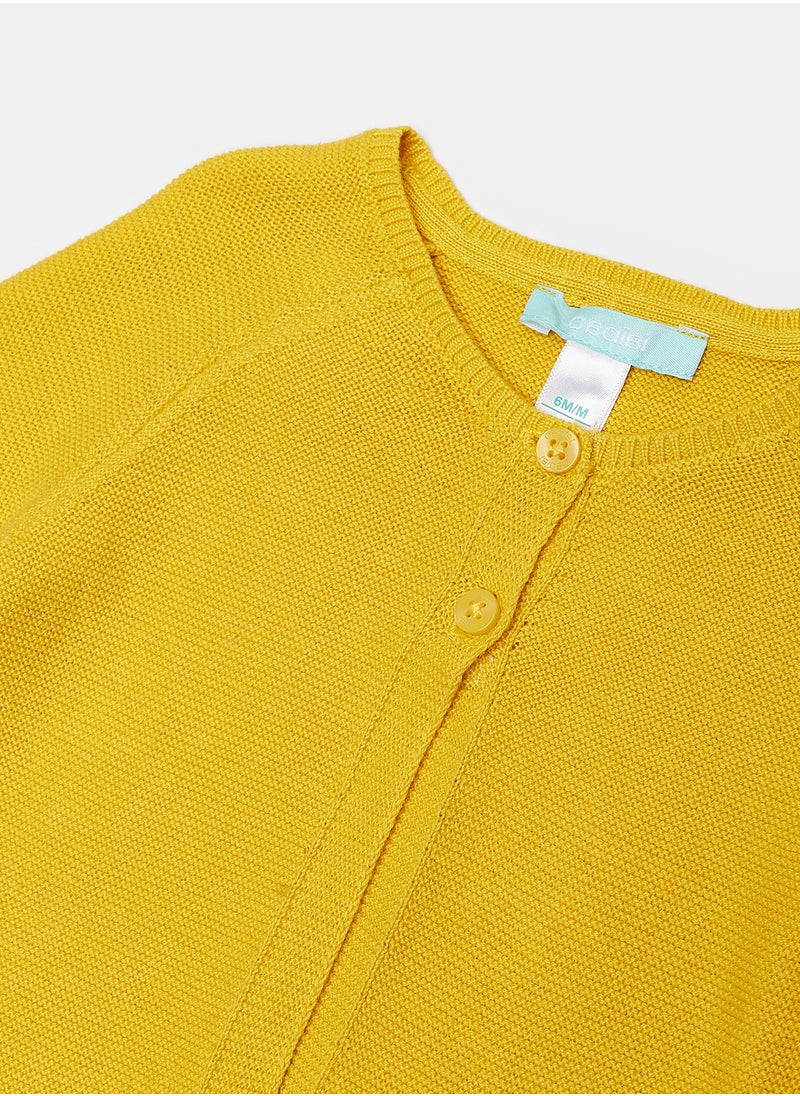OBAIBI - Yellow Vest for Girls - Image 1