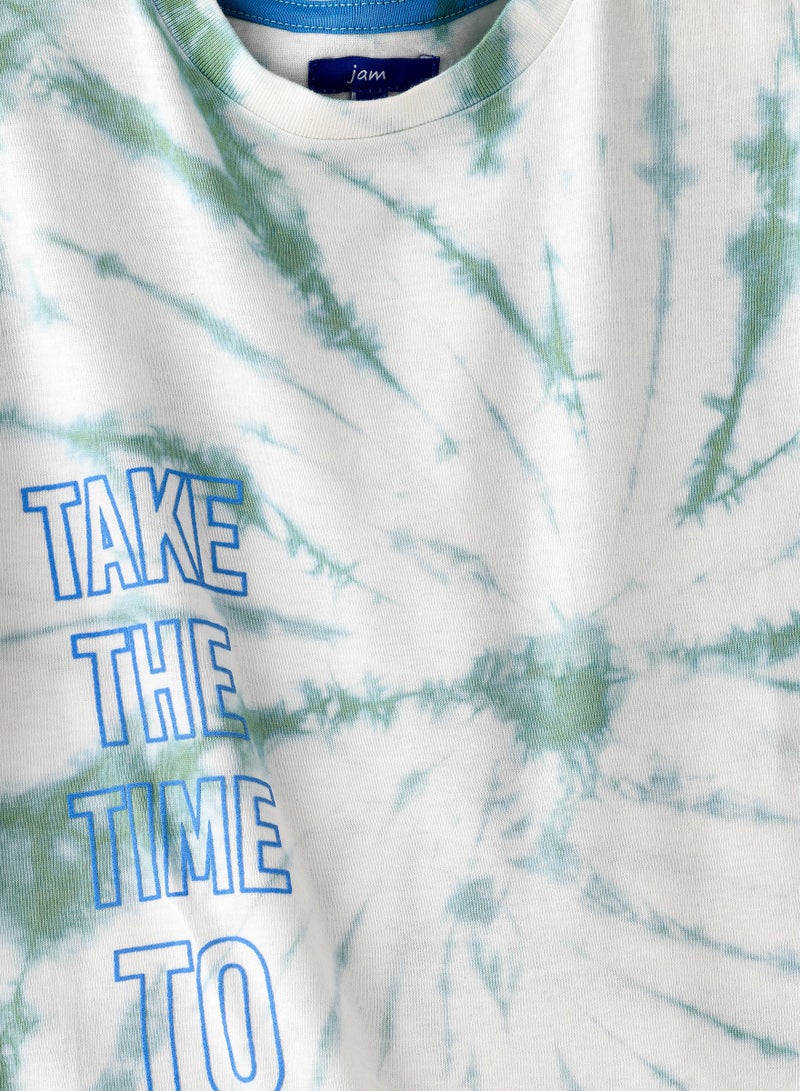 JAM Knit t-shirt with print - Image 3