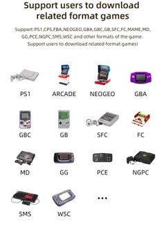 RG35XX Handheld Game Console, 3.5-Inch IPS Screen Linux System Retro Video Games Consoles, Portable Pocket Video Player Built-in 5000+ Games (Purple Transparent-64G+128G) - pzsku/ZFCB1C78AE2F176DCD371Z/45/_/1680150288/6c46b9b2-ede6-4b12-aa5a-4b1649bc1cd8