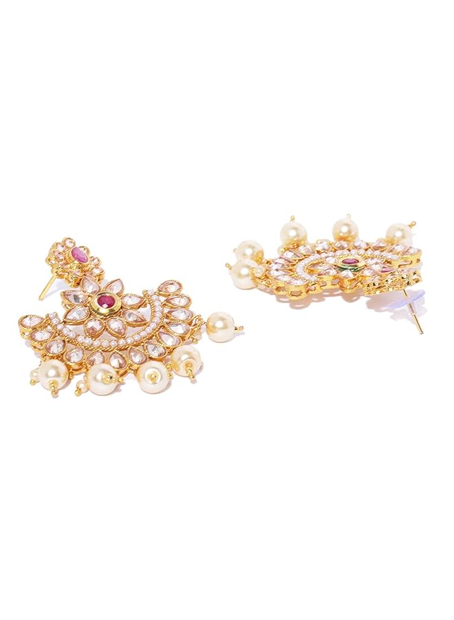 erorex Jewelery Set For Women Golden Zpfk8292 - Image 2