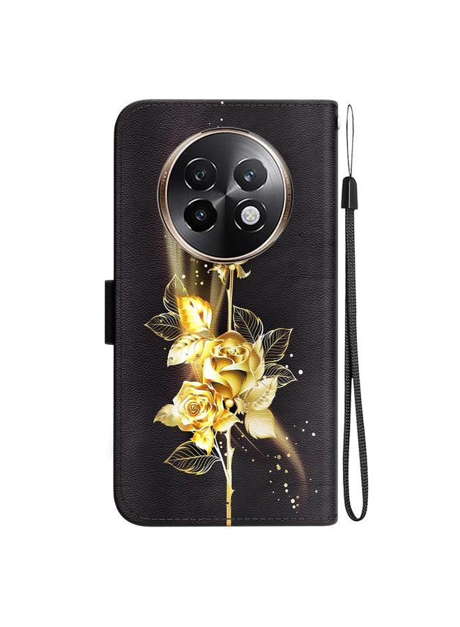 اس-توب جراب هاتف Realme 13+ من الجلد بتصميم كريستالي عالمي ملون - Image 3