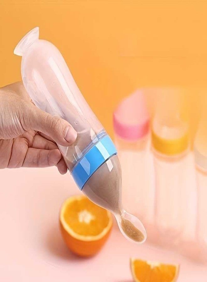 hito Baby 2pc Silicone Squeeze Spoon Rice Paste Feeder - Image 4